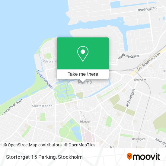 Stortorget 15 Parking map