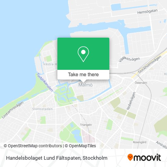 Handelsbolaget Lund Fältspaten map