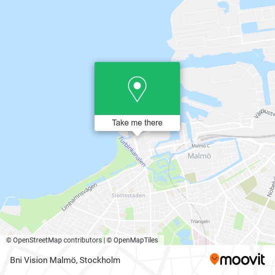 Bni Vision Malmö map