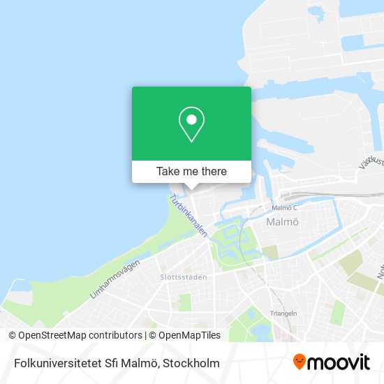 Folkuniversitetet Sfi Malmö map