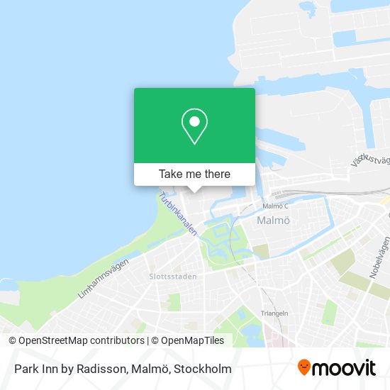 Park Inn by Radisson, Malmö map