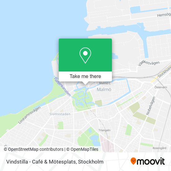 Vindstilla - Café & Mötesplats map