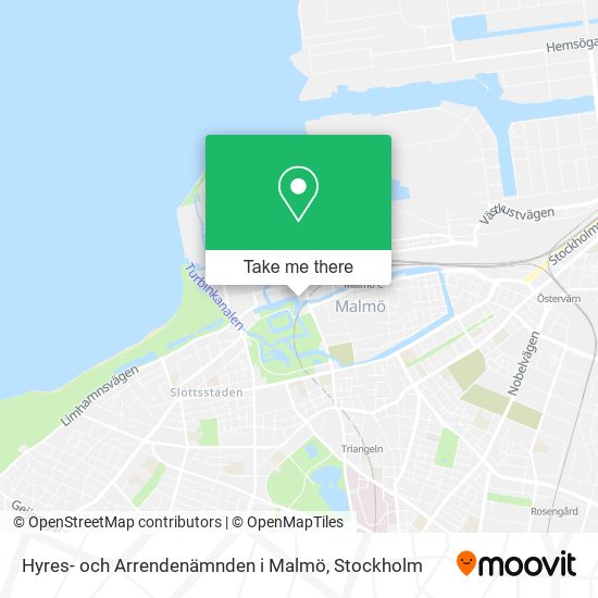 Hyres- och Arrendenämnden i Malmö map