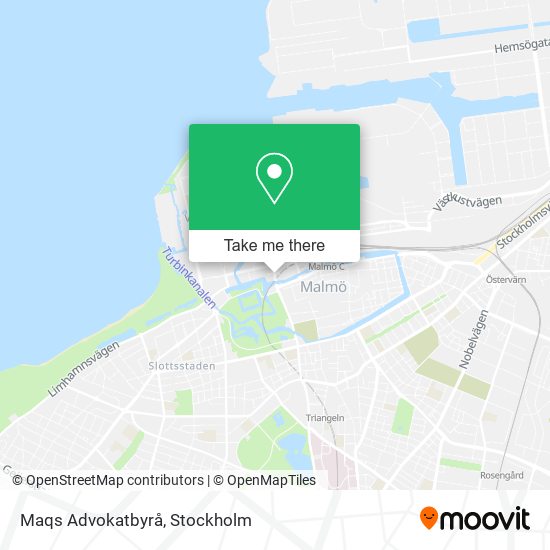 Maqs Advokatbyrå map