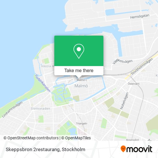 Skeppsbron 2restaurang map