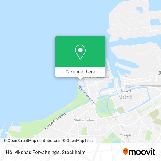 Höllviksnäs Förvaltnings map