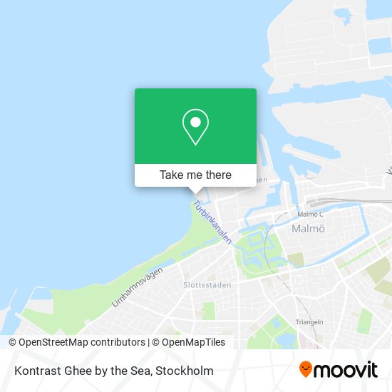 Kontrast Ghee by the Sea map