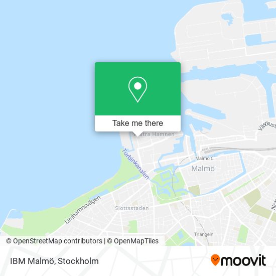 IBM Malmö map