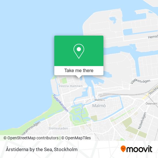 Årstiderna by the Sea map