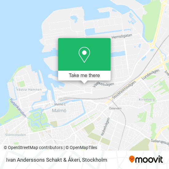 Ivan Anderssons Schakt & Åkeri map
