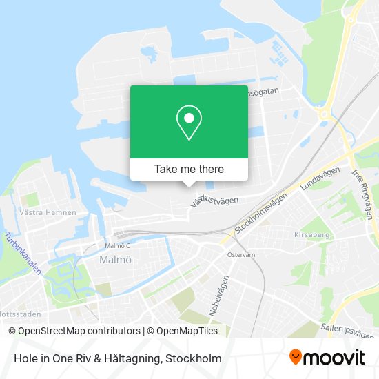 Hole in One Riv & Håltagning map