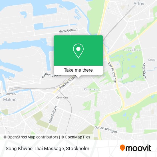 Song Khwae Thai Massage map