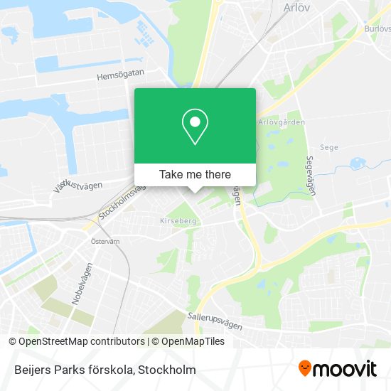 Beijers Parks förskola map