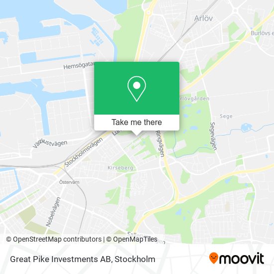 Great Pike Investments AB map