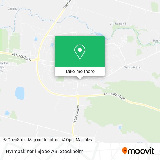 Hyrmaskiner i Sjöbo AB map