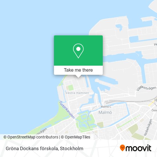 Gröna Dockans förskola map