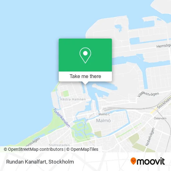 Rundan Kanalfart map