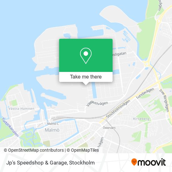 Jp's Speedshop & Garage map