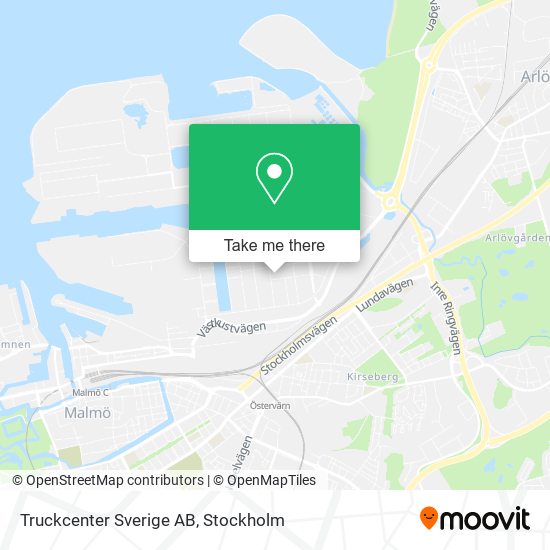 Truckcenter Sverige AB map