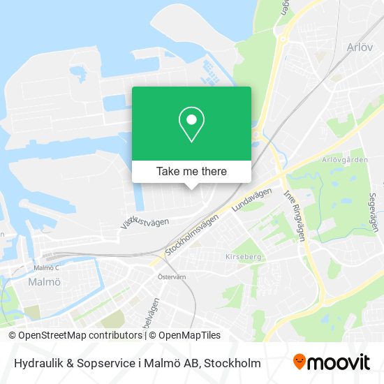 Hydraulik & Sopservice i Malmö AB map