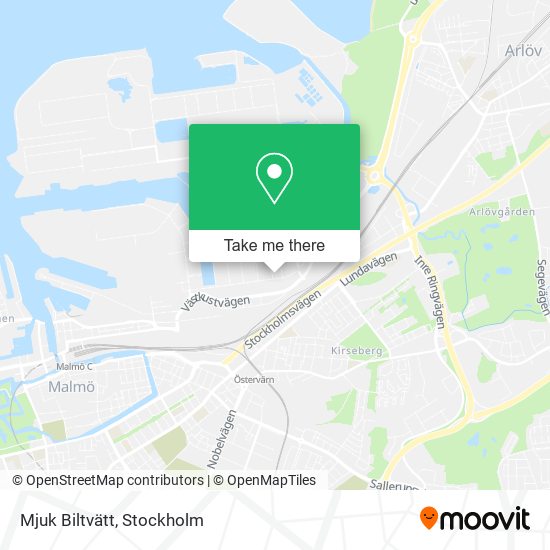 Mjuk Biltvätt map