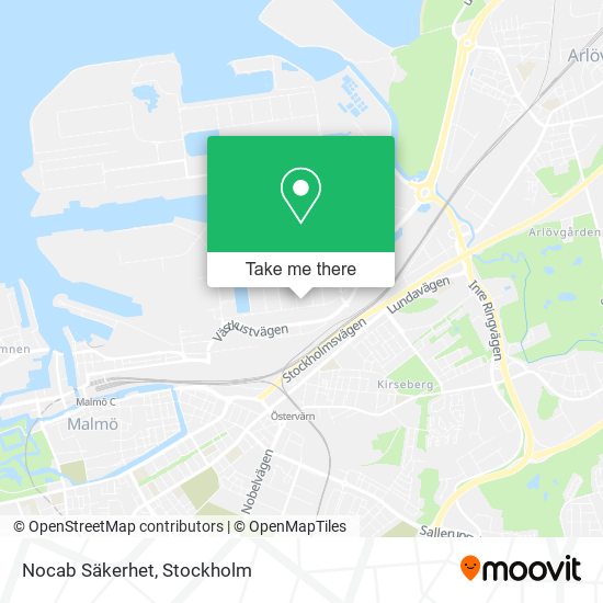 Nocab Säkerhet map