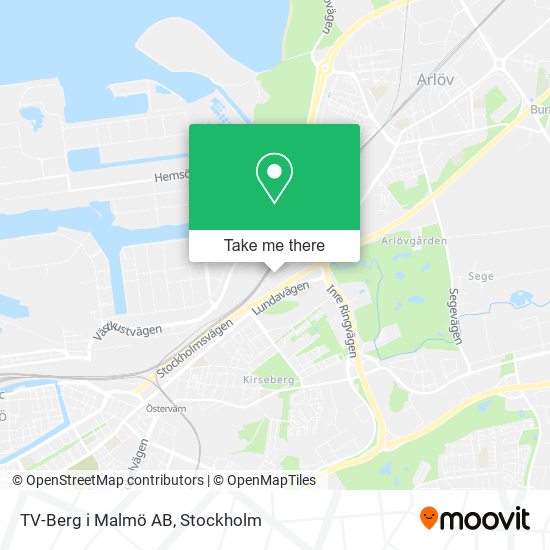 TV-Berg i Malmö AB map