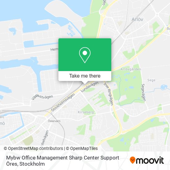 Mybw Office Management Sharp Center Support Öres map