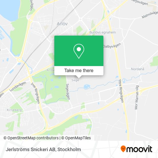 Jerlströms Snickeri AB map