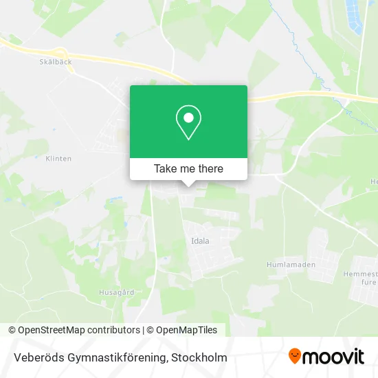 Veberöds Gymnastikförening map