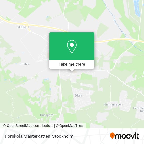 Förskola Mästerkatten map