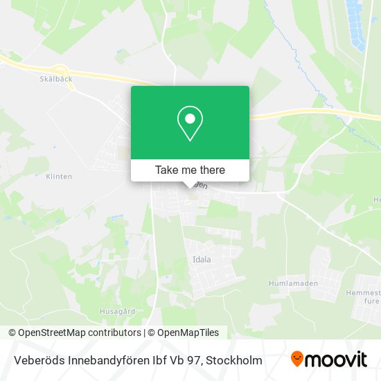 Veberöds Innebandyfören Ibf Vb 97 map