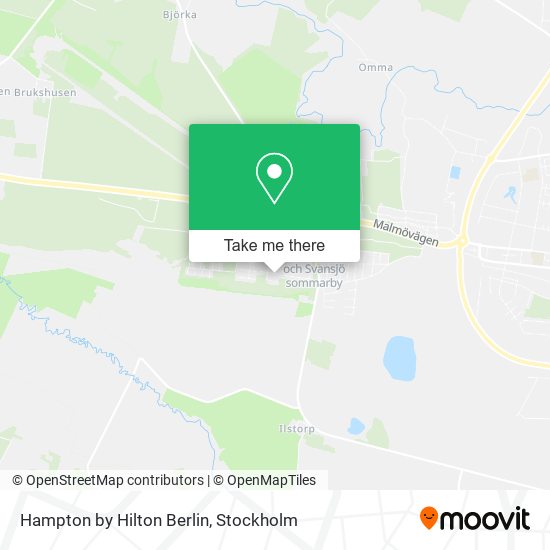 Hampton by Hilton Berlin map