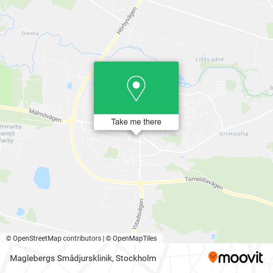 Maglebergs Smådjursklinik map
