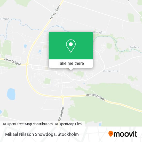 Mikael Nilsson Showdogs map