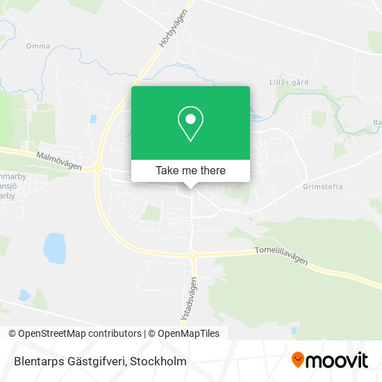 Blentarps Gästgifveri map