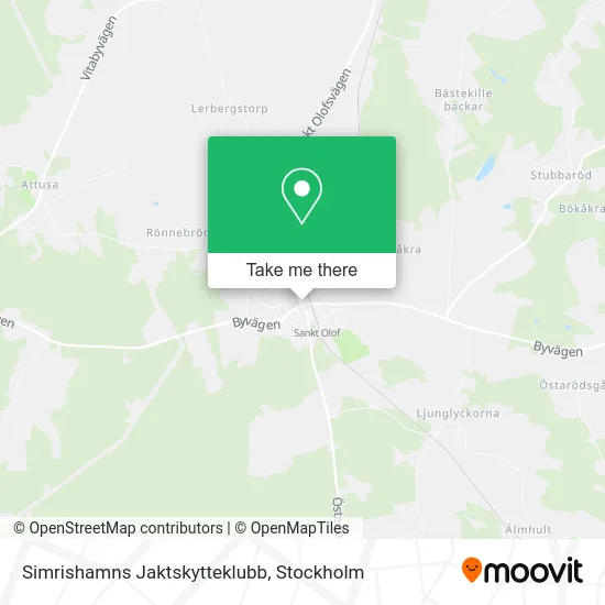 Simrishamns Jaktskytteklubb map