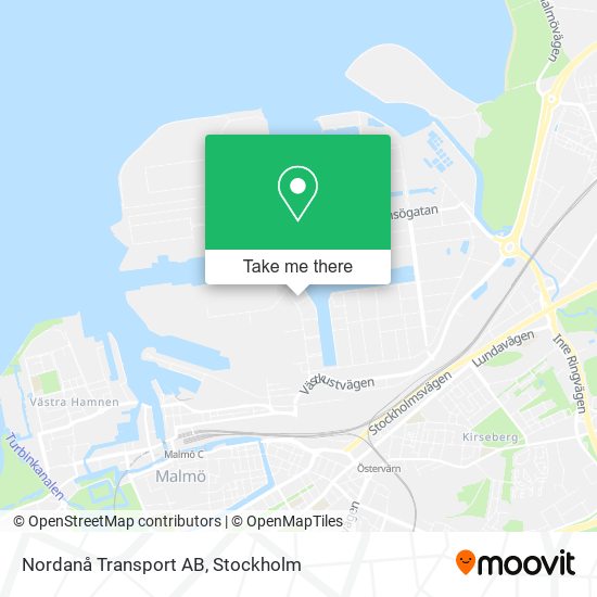 Nordanå Transport AB map