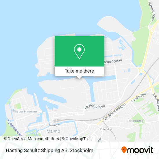 Hasting Schultz Shipping AB map