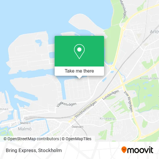 Bring Express map