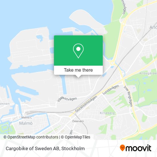 Cargobike of Sweden AB map