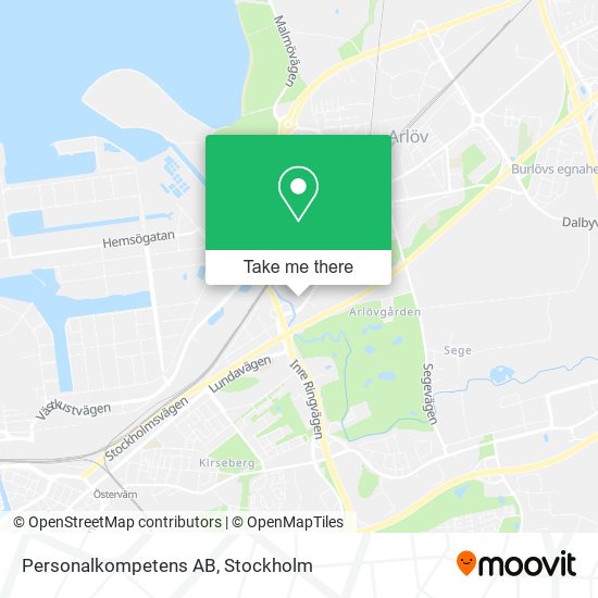 Personalkompetens AB map