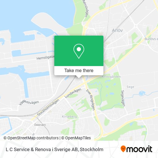 L C Service & Renova i Sverige AB map