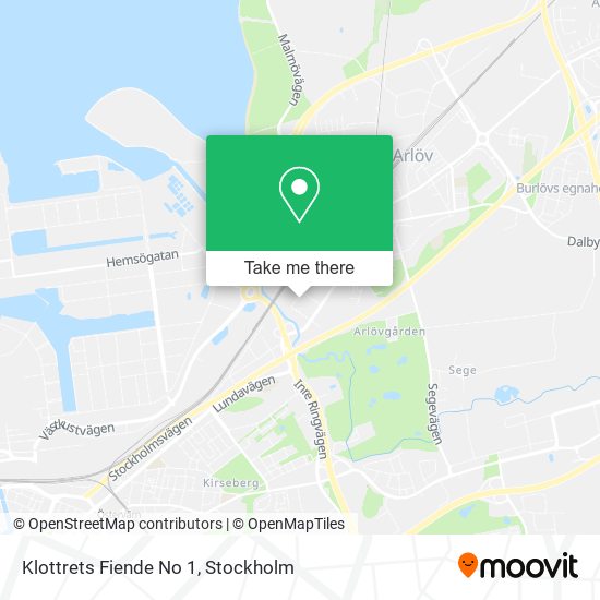 Klottrets Fiende No 1 map