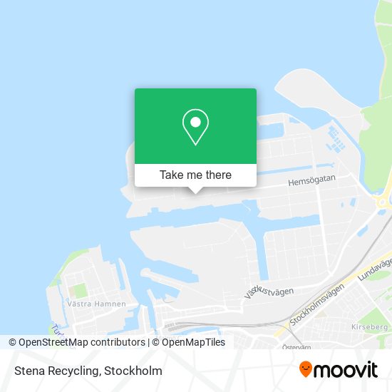 Stena Recycling map