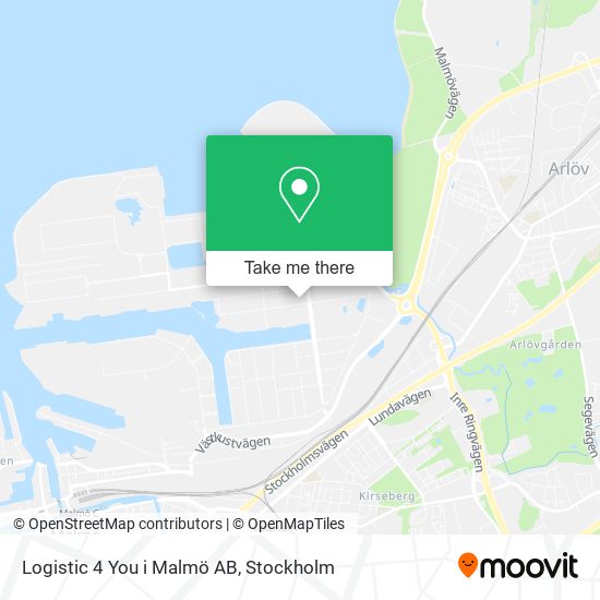 Logistic 4 You i Malmö AB map