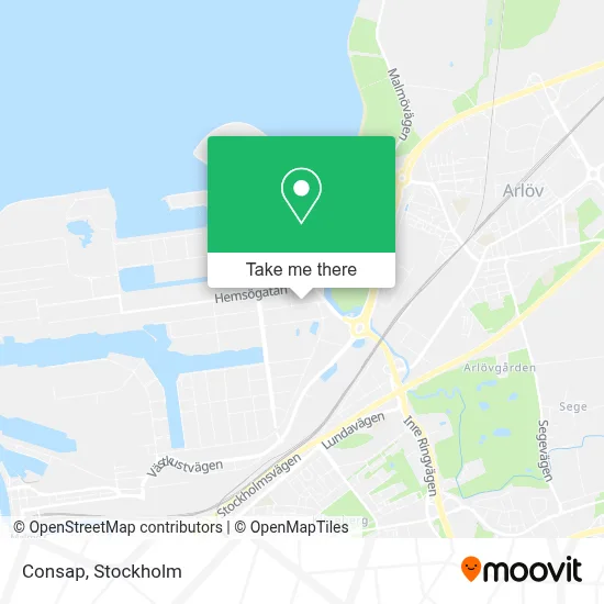 Consap map
