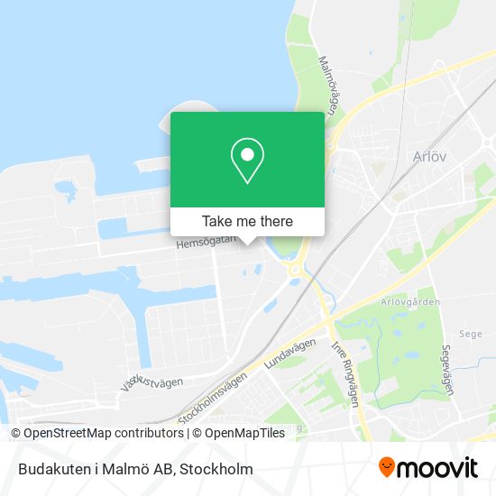 Budakuten i Malmö AB map