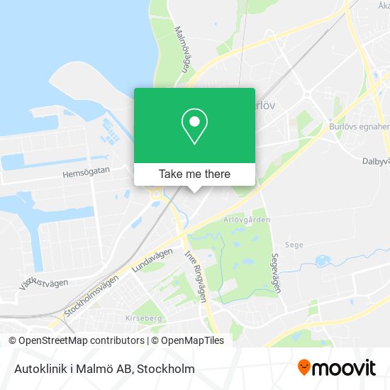 Autoklinik i Malmö AB map