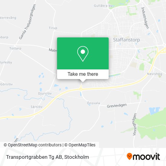 Transportgrabben Tg AB map